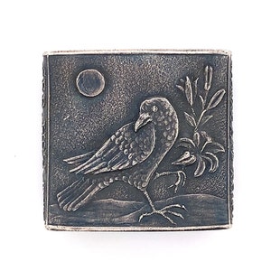 Anne Choi Sterling Bead Raven with Lilies (#J5793)