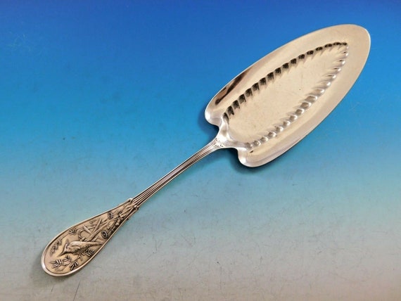 Contempora by Dominick /& Haff Sterling Silver Olive Spoon Pierced Custom Made