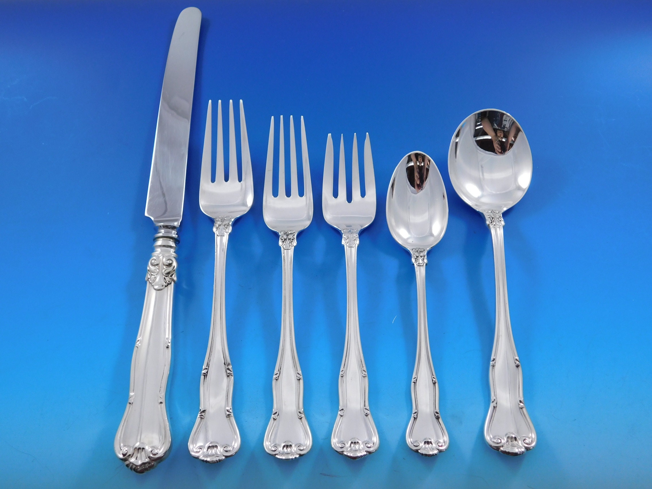 Provence by Tiffany & Co. Sterling Silver Flatware Set 8 Service