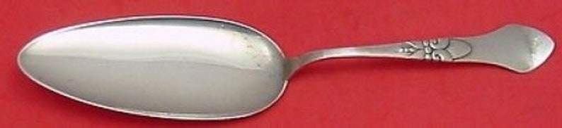 Unknown Hand Hammered by Cohr Sterling Silver Pie Server 9