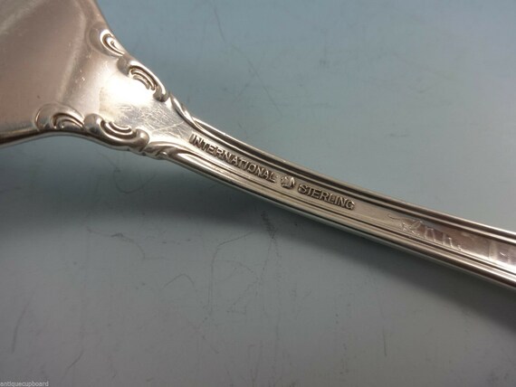 Joan of arc sterling silver flatware top