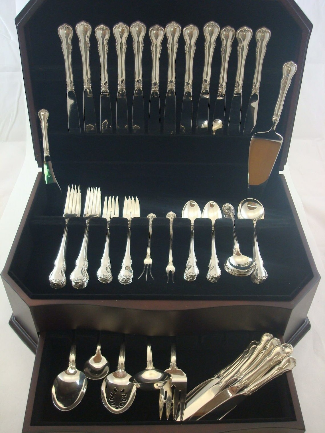French Provincial by Towle Sterling Silver Dinner Flatware Set Etsy