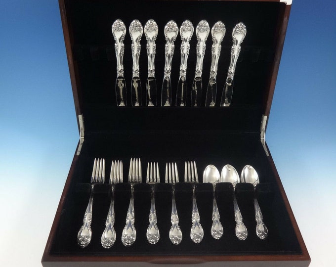 Melrose by Gorham Sterling Silver Flatware Set for 8 Service 32 Pieces
