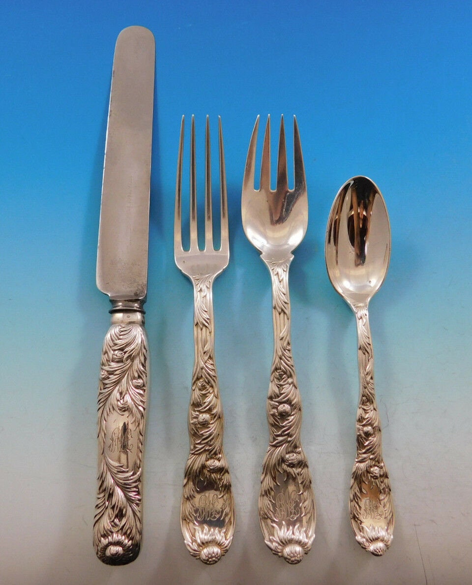 Sterling Silver Flatware Set 
