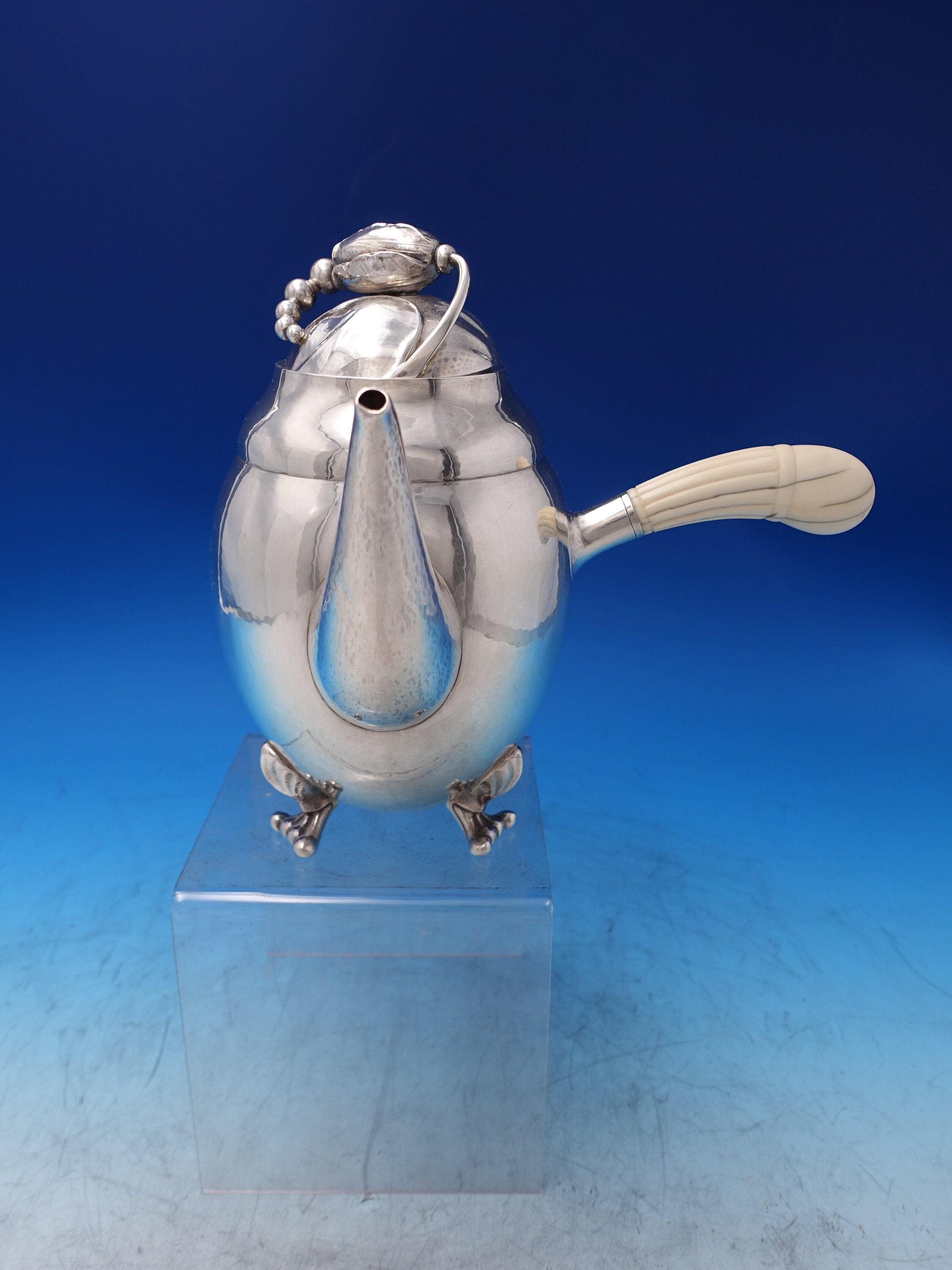 Blossom by Georg Jensen Sterling Silver Tea Set 6pc (#7450