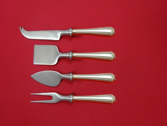 Fairfax by Durgin Gorham Sterling Silver Cheese Serving Set 4pc HHWS Custom