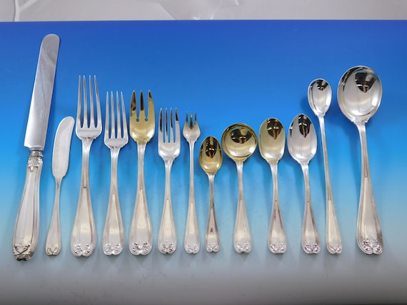 アクセサリー Tiffany&Co. Antique Cutlery Silver Bangl 3 Tiffany & Co Coin Silver Forks 1847 Patent Antique Louis