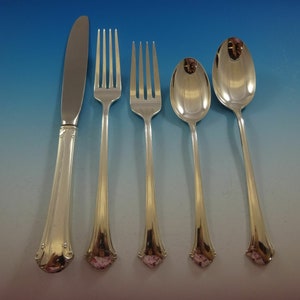 Chippendale by Towle Sterling Silver Flatware Service For 8 Set 40 Pieces