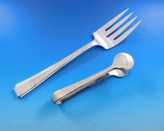 Japanese Modern Classic 950 Sterling Silver Flatware Set Dinner