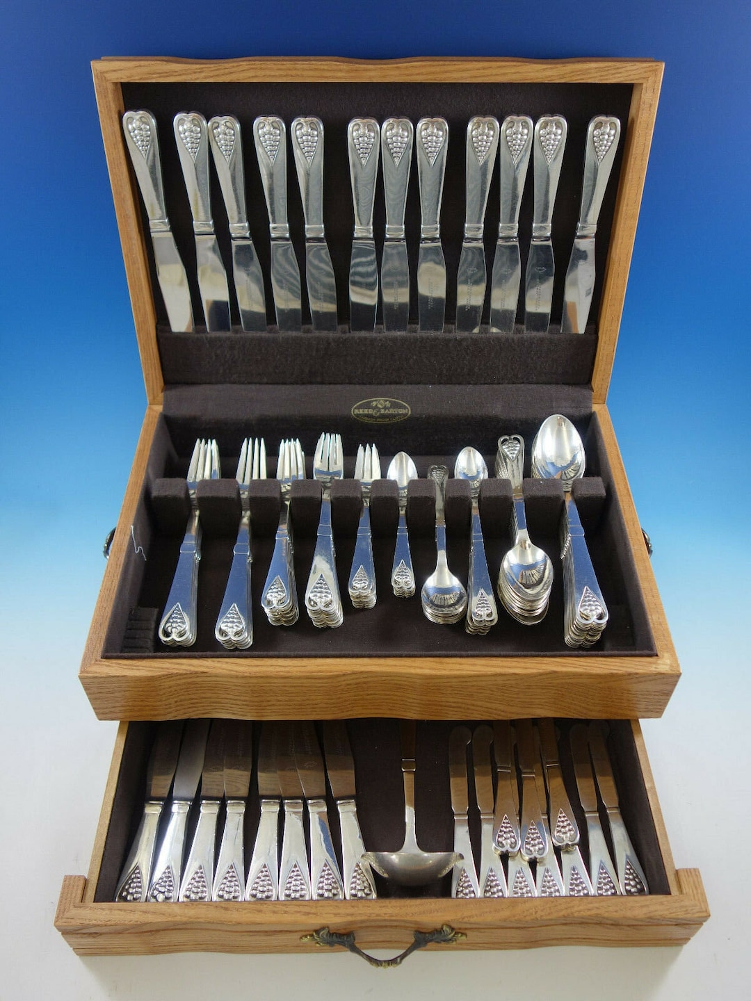Ornamental #19 by Georg Jensen Sterling Silver Flatware Set