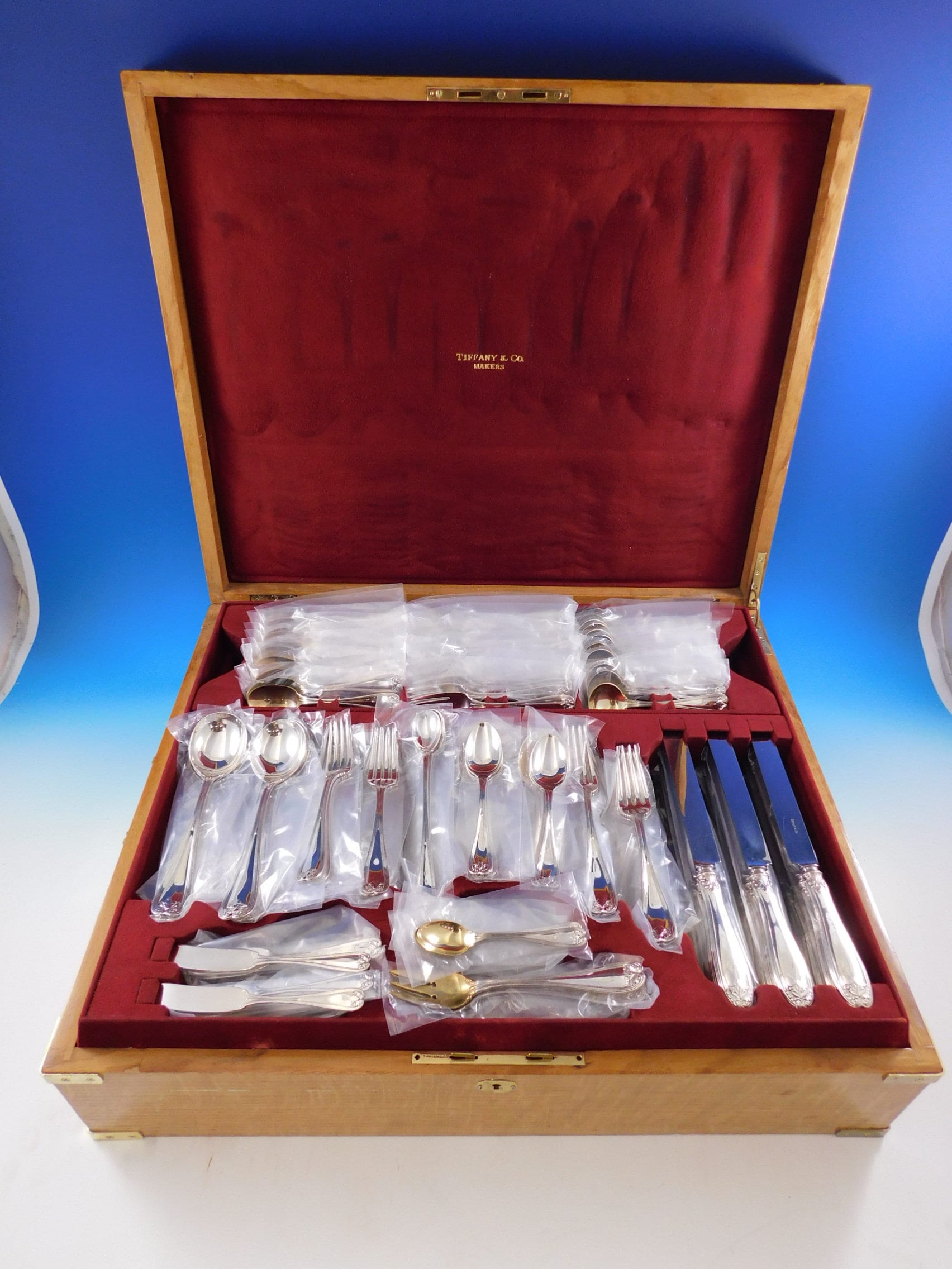 アクセサリー Tiffany&Co. Antique Cutlery Silver Bangl 3 Tiffany & Co Coin Silver Forks 1847 Patent Antique Louis