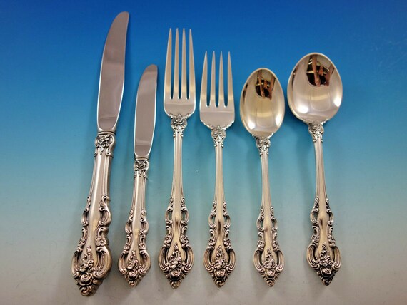 【Towle】 El Grandee ケーキサーバー【純銀ハンドル】27cm Sterling Flatware - EL GRANDEE Pattern by Towle 1964 - White