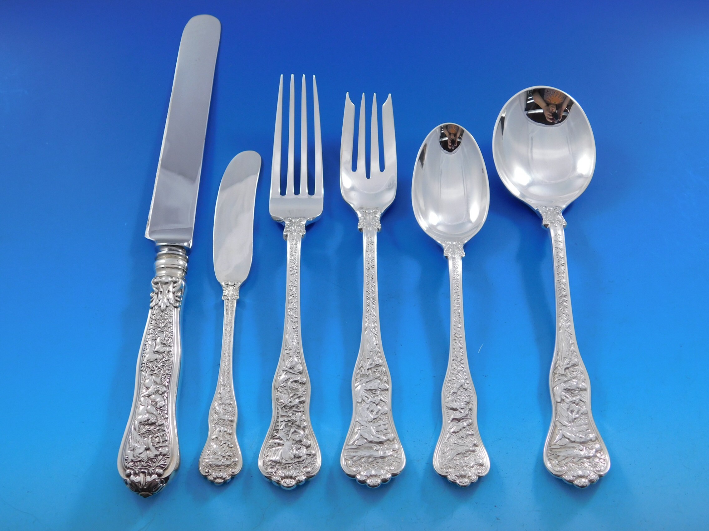 Olympian by Tiffany and Co Sterling Silver Flatware Set 12 Service