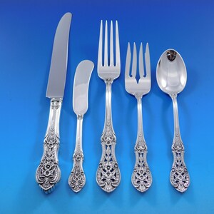 Primrose by International Sterling Silver Flatware Set for 8 Service 44 pcs
