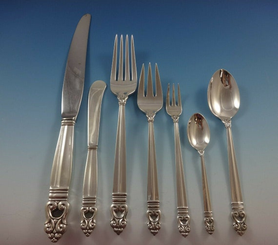 Royal Danish by International Sterling Silver Regular Fork 7 1/8 