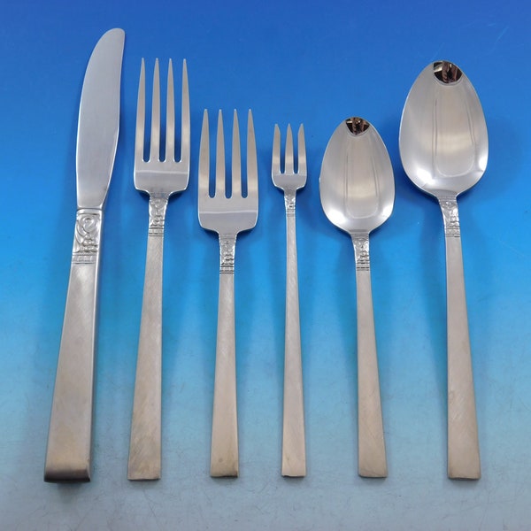 Rogers Stainless Steel Flatware Set Etsy