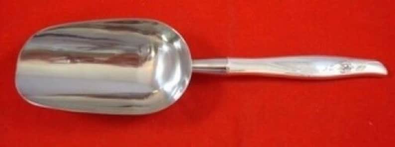 Sea Rose by Gorham Sterling Silver Ice Scoop HHWS Custom Made 9 34