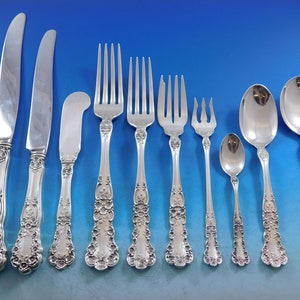 Buttercup by Gorham Sterling Silver Flatware Set for 12 Service 123 pcs Dinner