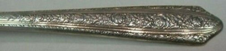 Normandie by Wallace Sterling Silver Ice Cream Fork Original 5 12