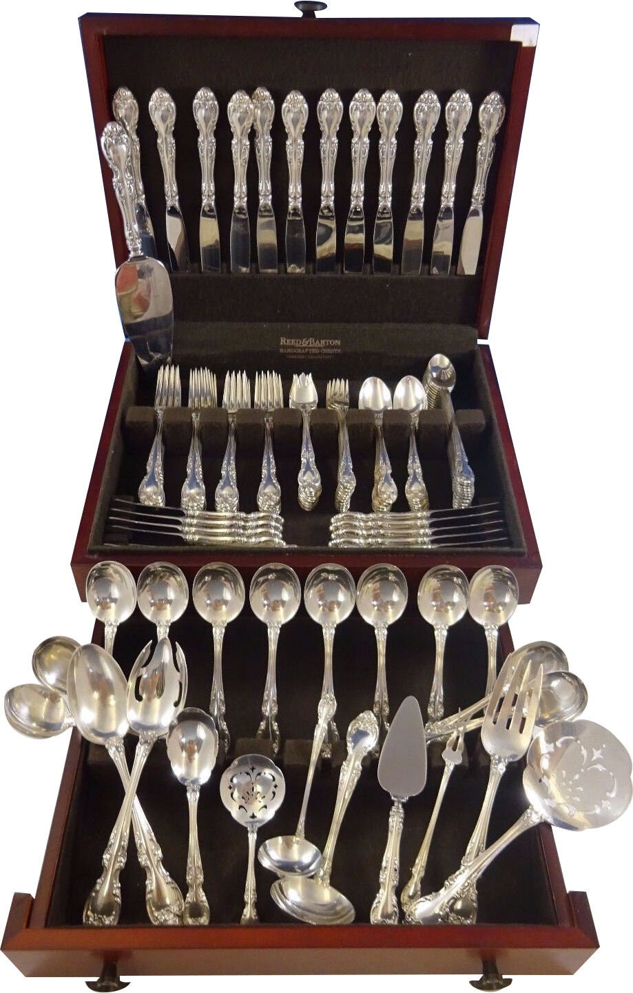 BOUCHERON アルミニウム製アイテム シルバー　２個セット Melrose by Gorham Sterling Silver Flatware Service for 12 Set 119