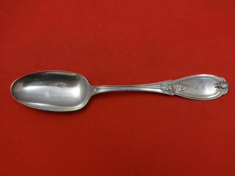 Grecian by Whiting-Hubbard Sterling Silver Serving Spoon 8 12