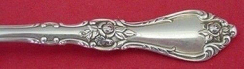 Royal Rose by Wallace Sterling Silver Teaspoon 6 Flatware New