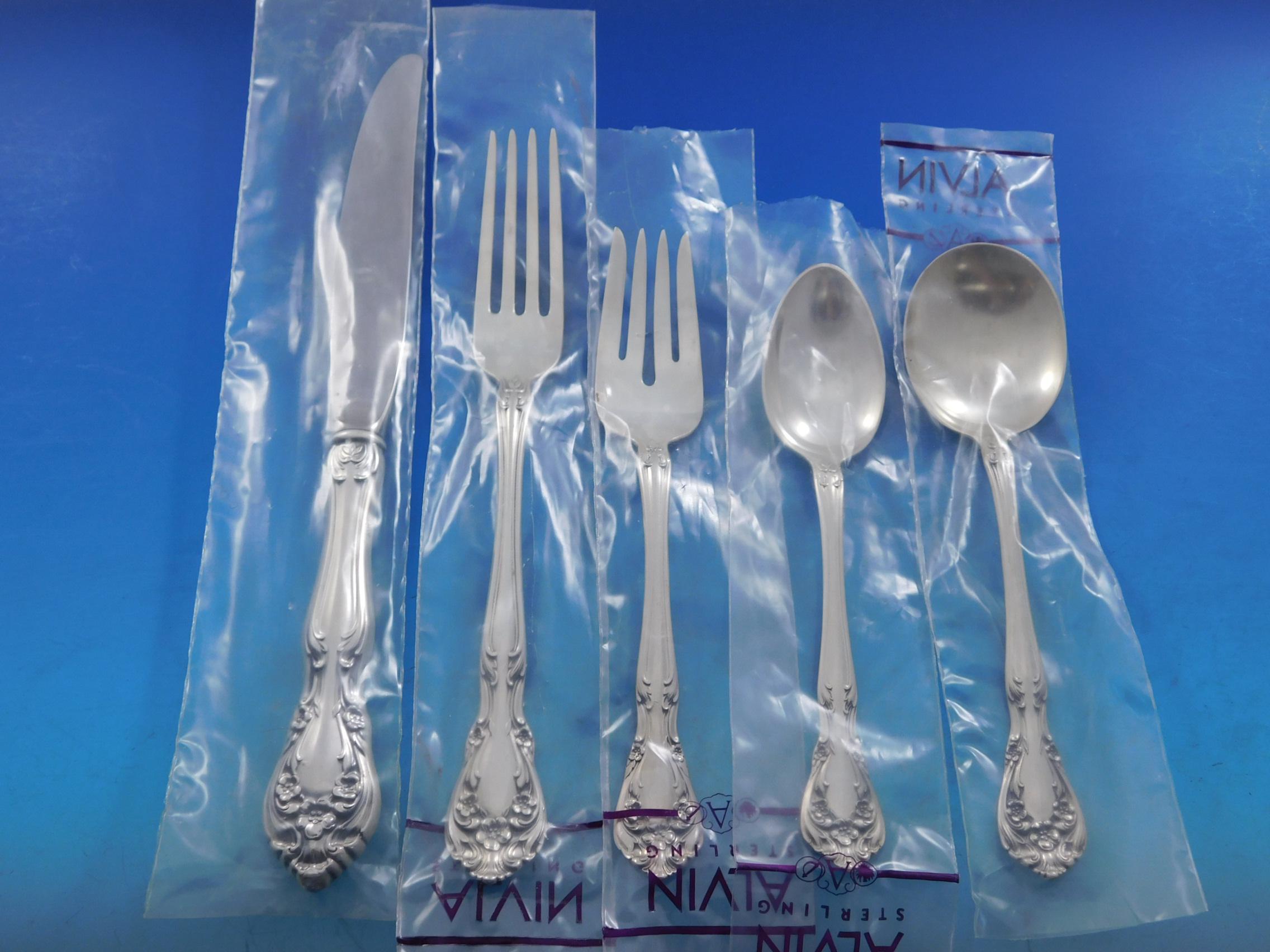 Chateau Rose Sterling Silver Flatware - Etsy