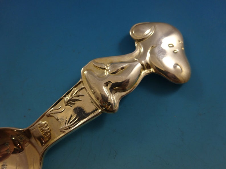 Lunt Peanuts Snoopy Child Baby Infant Feeding Spoon Set 3-Piece Silverplate New