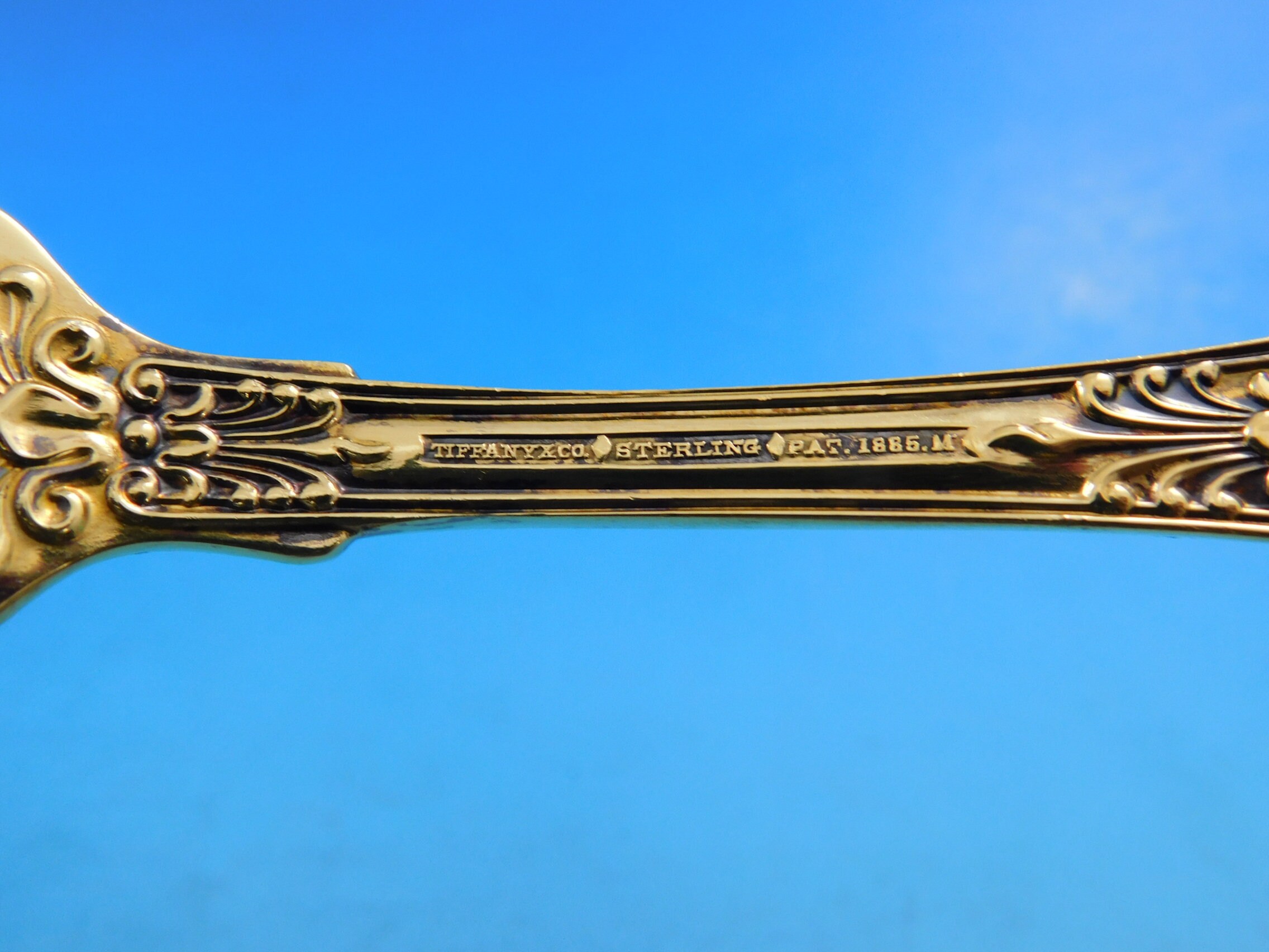 English King Gold by Tiffany & Co Sterling Silver Flatware Set 8