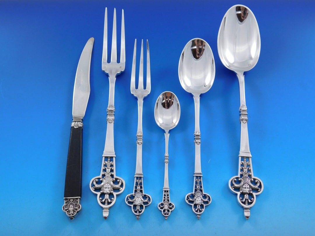Renaissance by Christofle France Sterling Silver Flatware Service