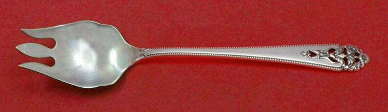 Queen/'s Lace by International Sterling Silver Cake Ice Cream Spork Custom 5 34