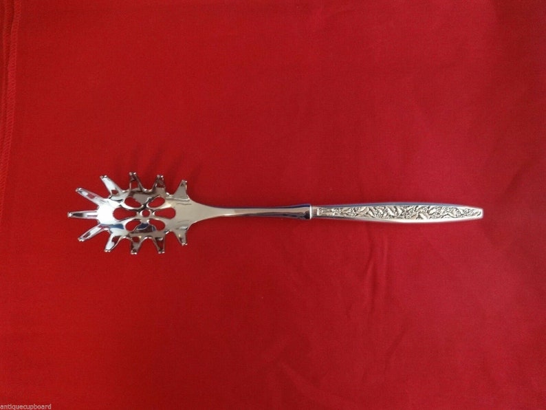 Valencia by International Sterling Silver Pasta Server Custom Made 11