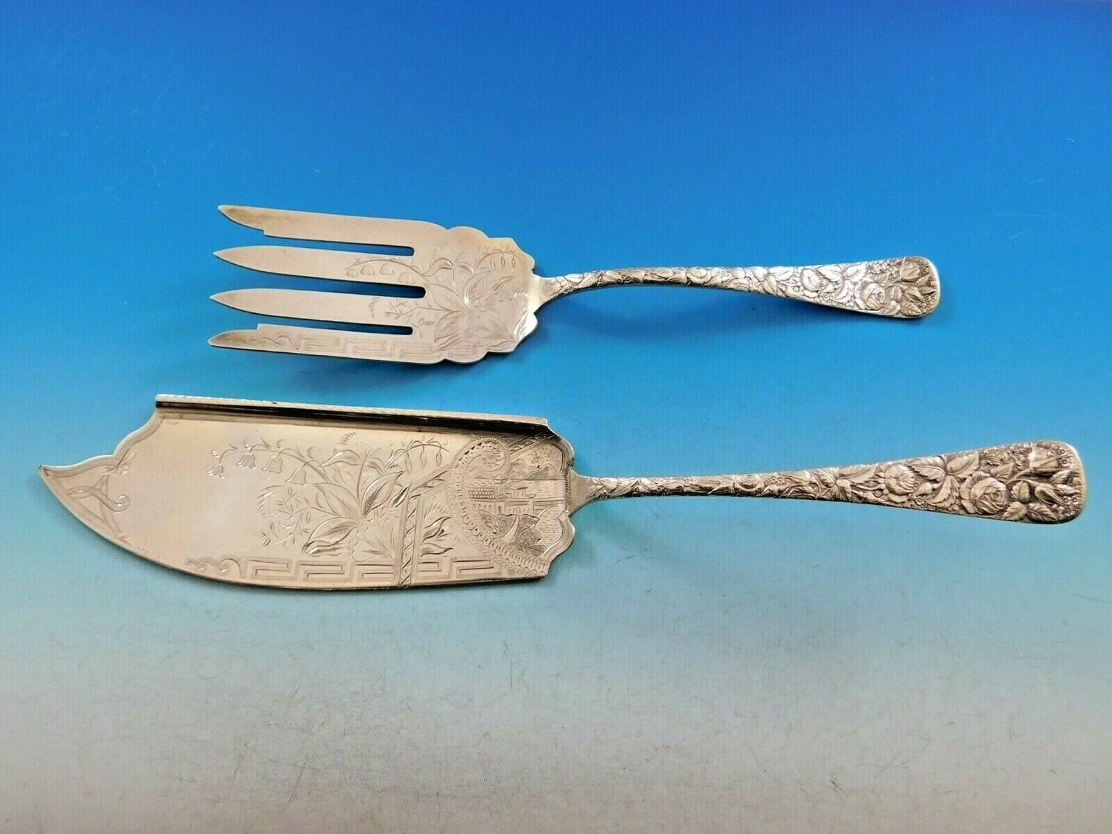 Arlington by Towle Sterling Silver Fish Serving Set W/ Etsy