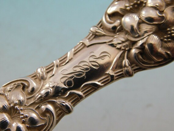 Bridal Bouquet by Alvin Sterling Silver Tomato Server HHWS Custom Made