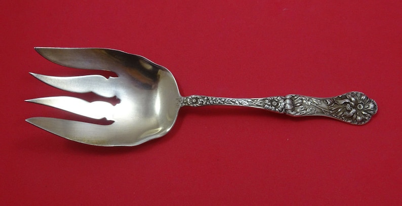 Yetive by Mount Vernon Sterling Silver Salad Serving Fork 9 18