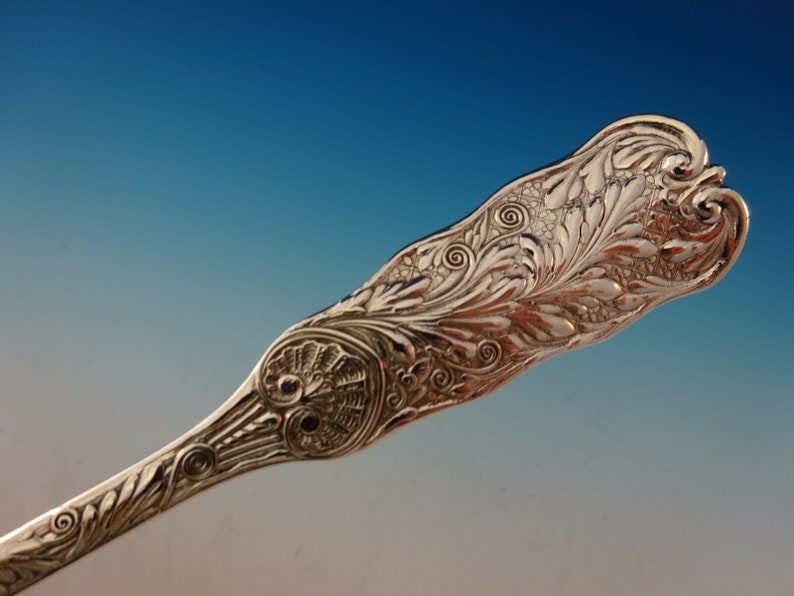 Saint Cloud by Gorham Sterling Silver BBQ Serving Fork 7 12 Custom