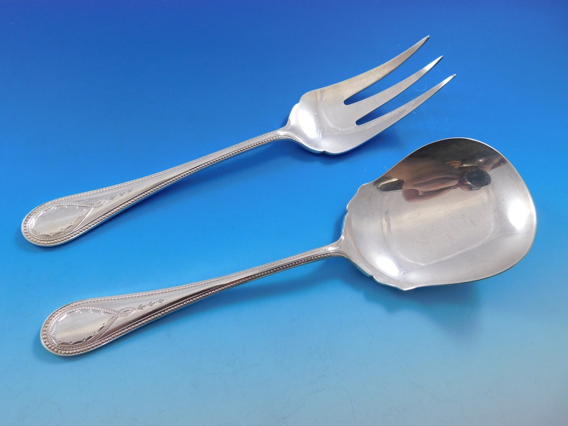 Hester Bateman by Robert Belk Sterling Silver Flatware Set Etsy