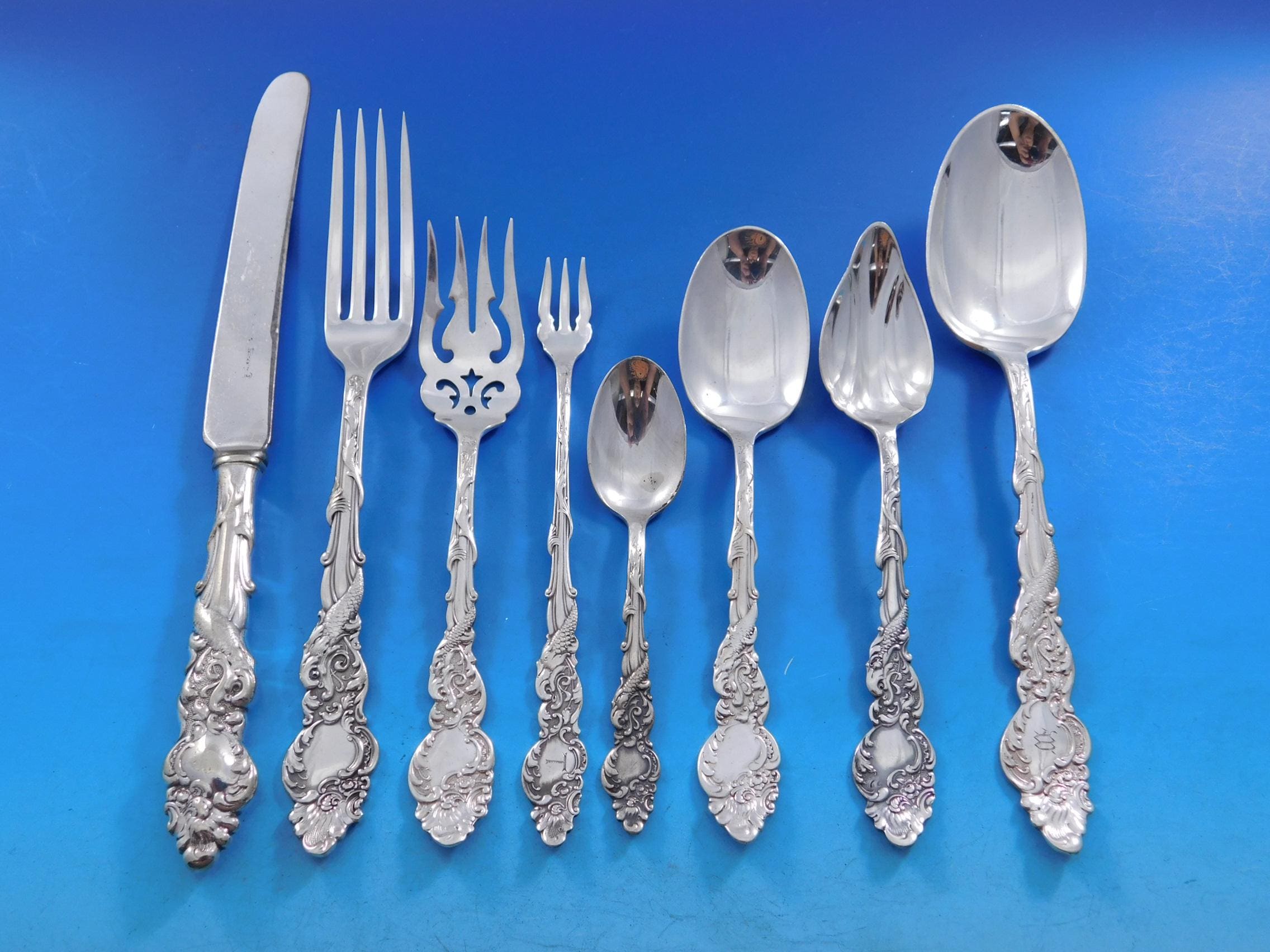 Columbia by 1847 Rogers Silverplate Flatware Set for 12 Service