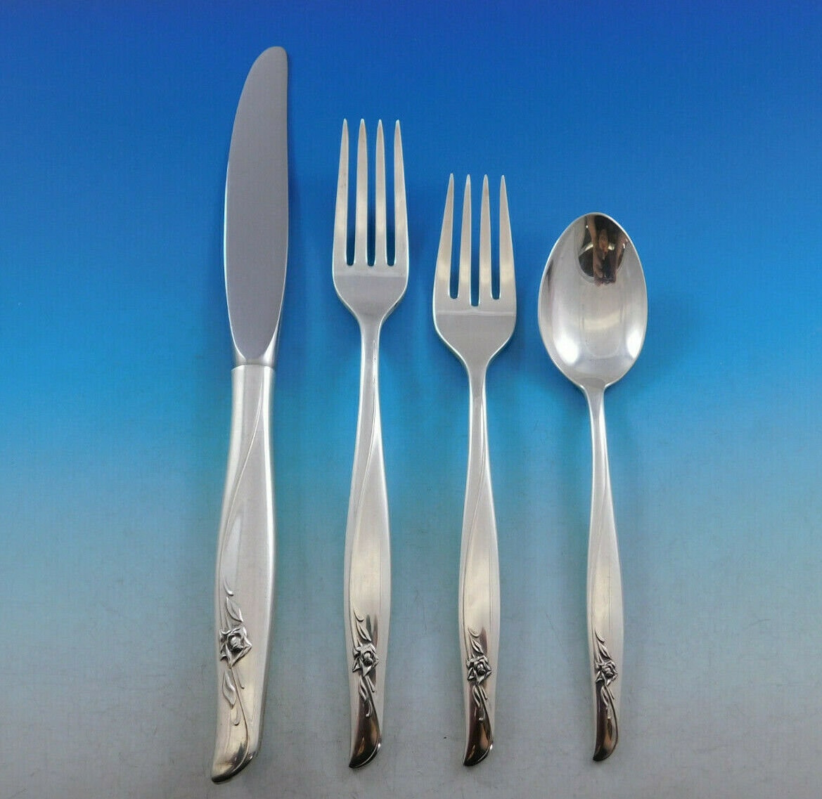 Gorham sea rose sterling silver best sale