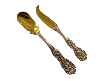 Francis I by Reed and Barton Sterling Silver Caviar Serving Set 2pc Custom Gw