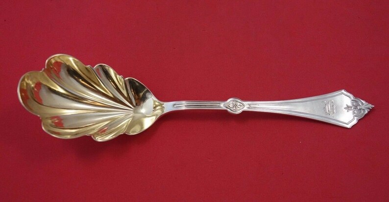 Marin aka Rosette by Koehler /& Ritter Sterling Silver Berry Spoon GW Small