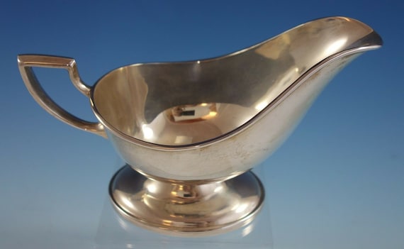 Pilgrim by Manchester Sterling Silver Gravy Boat #828 (#2594) - Etsy
