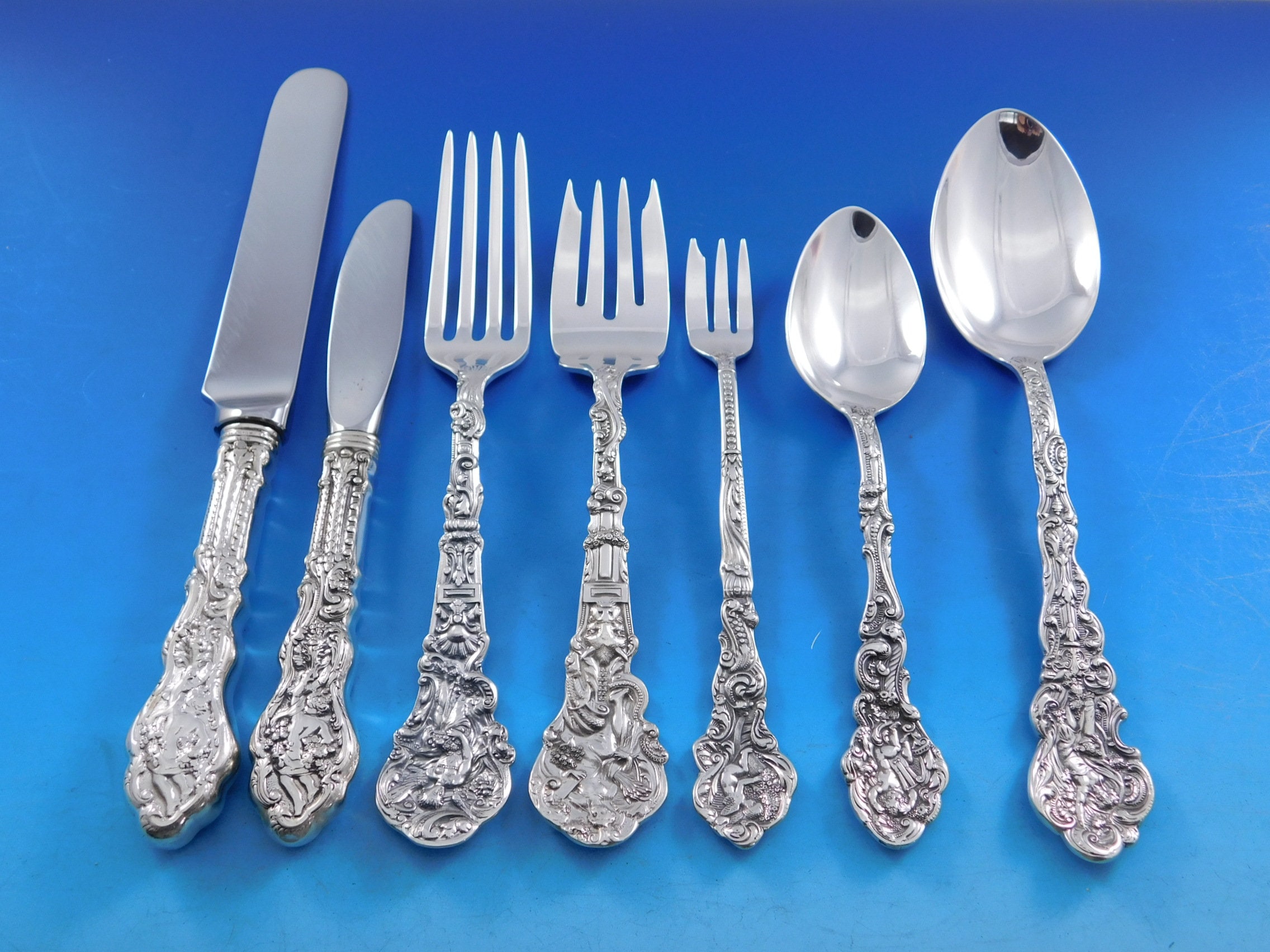 Versailles by Gorham Sterling Silver Flatware Set 12 Service 92