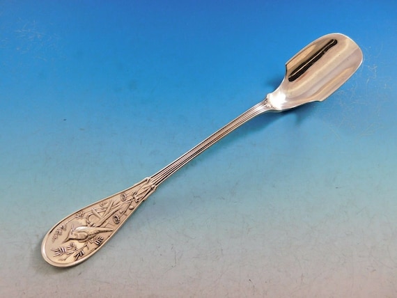 Contempora by Dominick /& Haff Sterling Silver Olive Spoon Pierced Custom Made