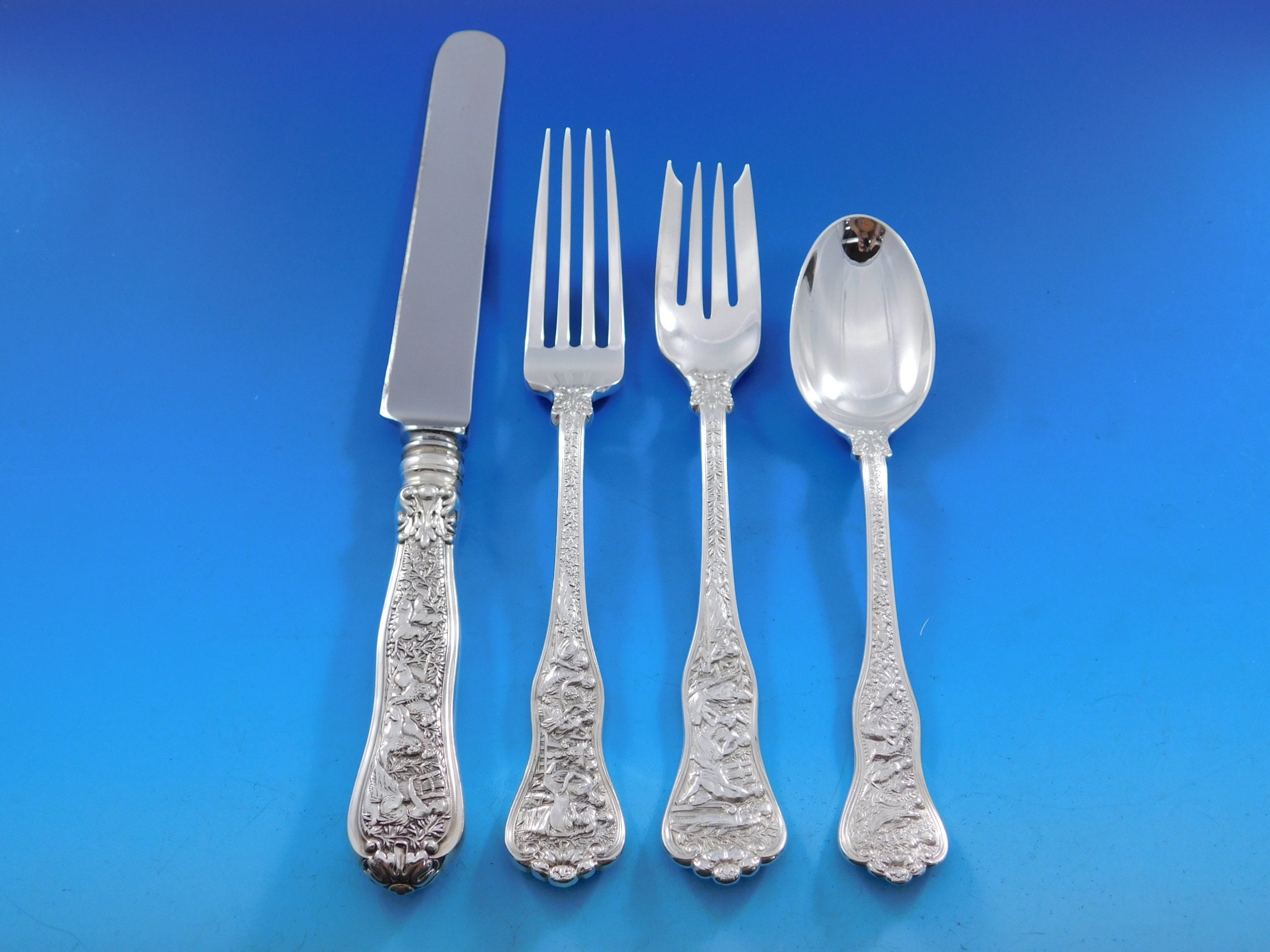TIFFANY&Co. シルバー Spoon カトラリー ITALY製　銀製 楽天市場】ティファニー 純銀シルバー ベビースプーン＆フォークセット