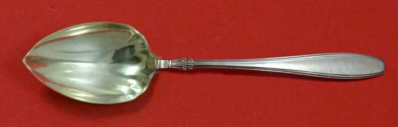 Nocturne by Gorham Sterling Silver Grapefruit Spoon Fluted Custom Made 5 34