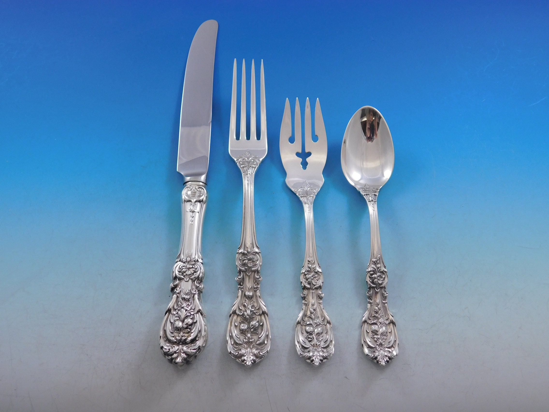 純銀　Reed & Barton Francis I ティースプーン2本 純銀 Reed & Barton Francis I ティースプーン2本 純銀 Reed & Barton