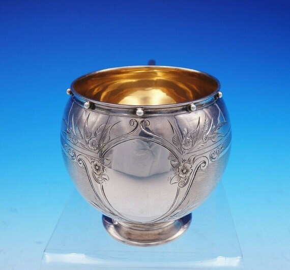 Gorham Coin Silver Cup Barrel Shape Gw Interior B… - image 3
