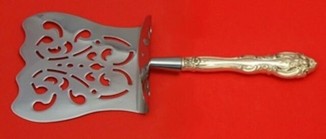 【希少】Gorham スターリング スプーンバングル ヴェルサイユ La Scala by Gorham Sterling Silver Asparagus Server Hooded Hhws