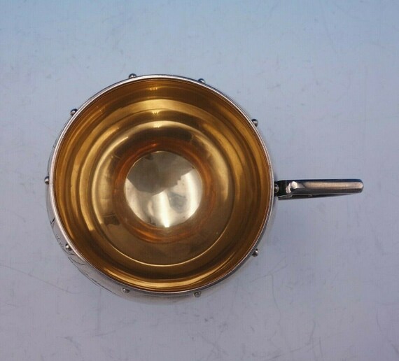 Gorham Coin Silver Cup Barrel Shape Gw Interior B… - image 4